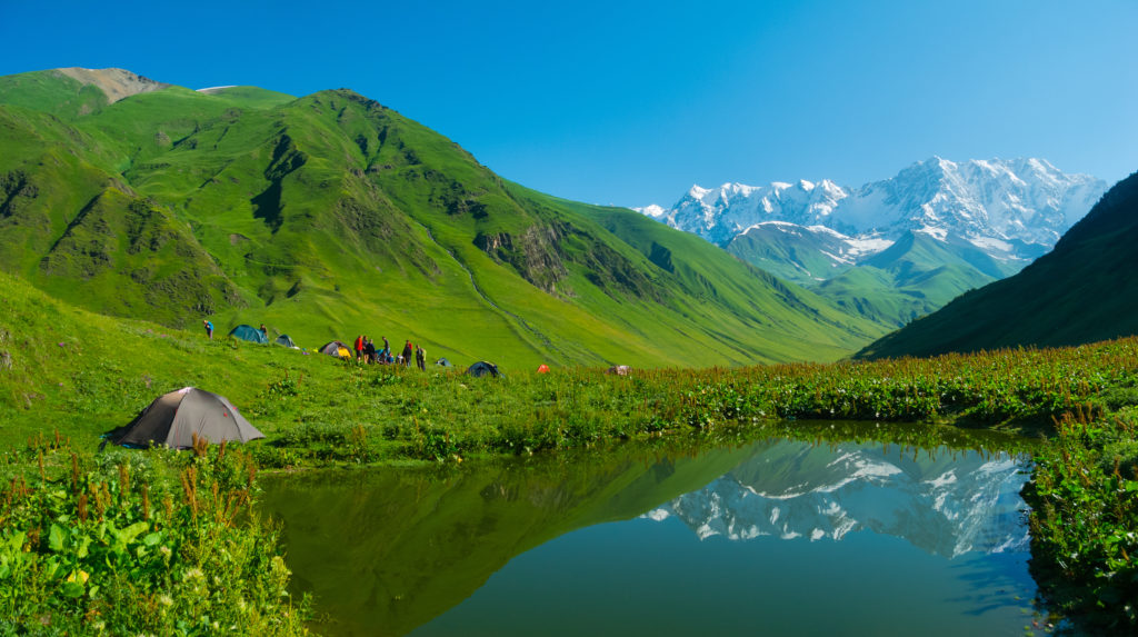 Gruzínsko turistika aktívna dovolenka