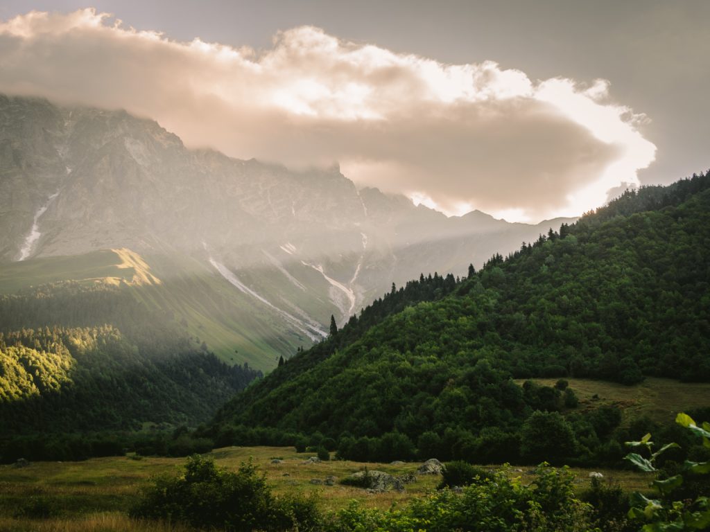 Gruzinsko turistika leto